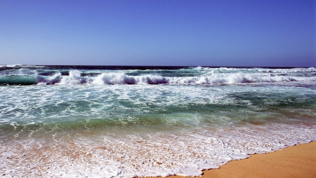 Обои картинки фото природа, побережье, волны, море