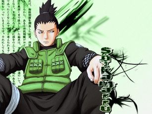 Картинка аниме naruto nara чунин shinobi shikamaru нара шикамару