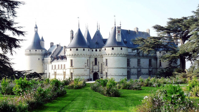 Обои картинки фото chateau  de chaumont, города, замки франции, chateau, de, chaumont