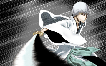 Картинка аниме bleach art блич оружие ichimaru gin меч занпакто anime
