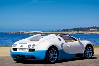 Картинка автомобили bugatti veyron grand sport vitesse авто кар спорт машины