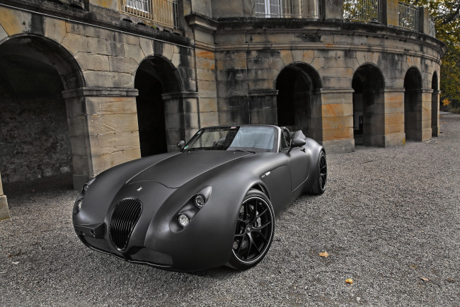 Обои картинки фото wiesmann, black, bat, автомобили, автомобиль, стиль, изящество, красота