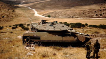 Картинка merkava+mark+iv техника военная+техника merkava военные силы израиля танк стена