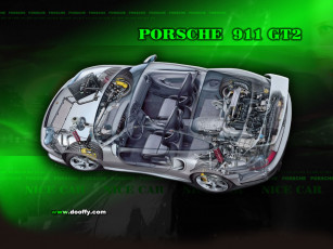 Картинка 911gt2 автомобили porsche