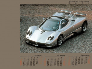 Картинка pagani zonda календари автомобили