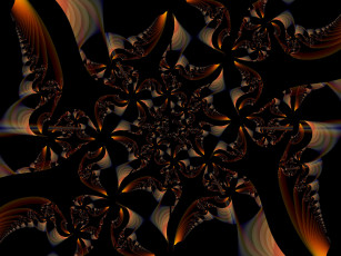 Картинка 3д графика fractal фракталы тёмный фрактал фон узор