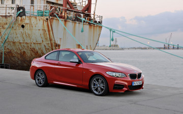 обоя bmw, m235i, coupe, автомобили, германия, мотоциклы, bayerische, motoren, werke, ag