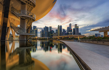 Картинка singapore города сингапур+ сингапур панорама