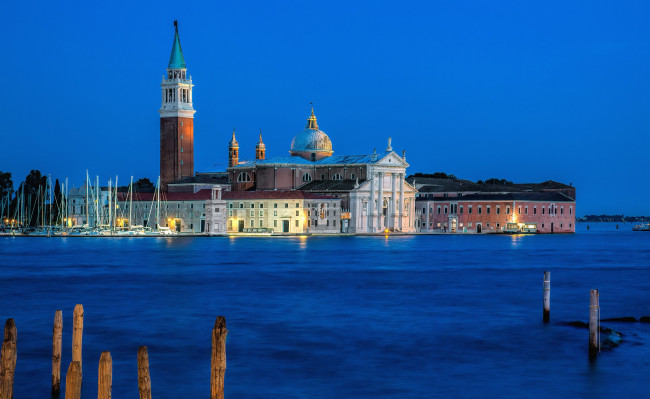 Обои картинки фото venice,  italy, города, венеция , италия, архитектура, венеция, церковь, море, причал
