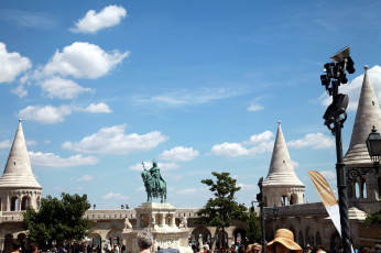 обоя города, будапешт , венгрия, памятник, башни