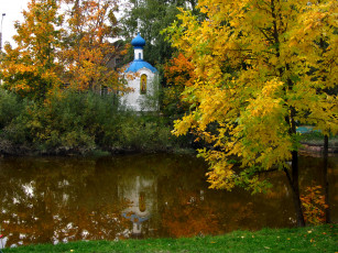 Картинка санкт петербург стрельна природа реки озера река парк