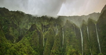 Картинка природа водопады горное плато