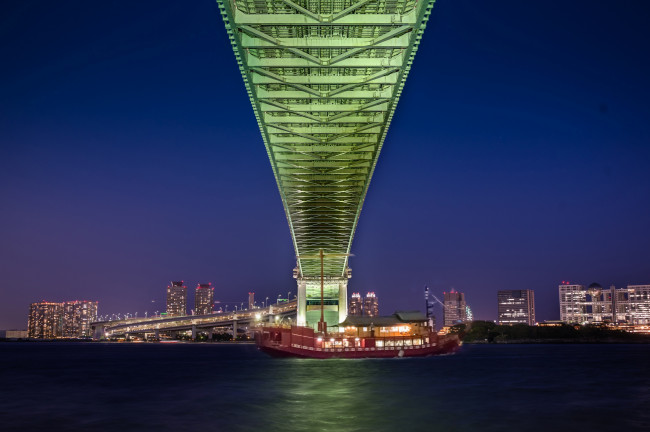 Обои картинки фото города, токио , Япония, мост