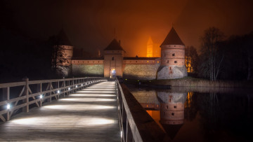 обоя trakai island castle, города, тракайский замок , литва, trakai, island, castle