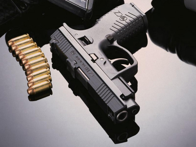 Обои картинки фото cz, 100, 40s&w, оружие, пистолеты