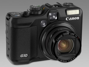 Картинка canon+g10+power+shot бренды canon объектив цифровая фотокамера