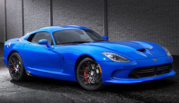 Картинка 2014+srt+viper автомобили dodge синий srt viper gts