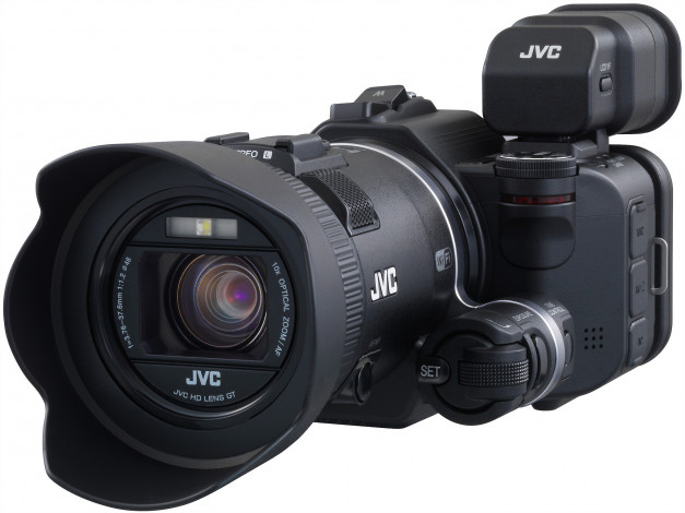 Обои картинки фото jvc gc-px100b, бренды, jvc, видоискатель, объектив, цифровая, фотокамера