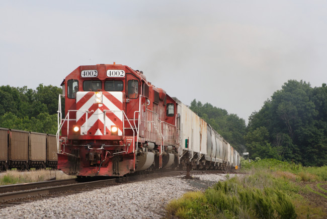 Обои картинки фото техника, поезда, рельсы, железная, дорога, локомотив