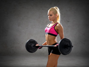 Картинка спорт -+другое fitness blonde workout