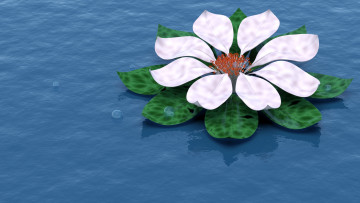 Картинка 3д+графика цветы+ flowers фон цветок