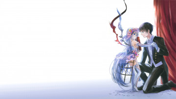 Картинка аниме ангелы +демоны fuji choko
