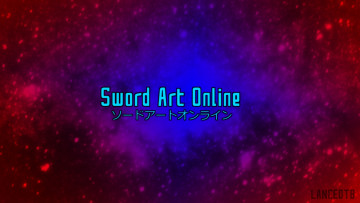 Картинка аниме sword+art+online фон логотип