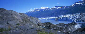Картинка природа айсберги+и+ледники горы река ледник лёд