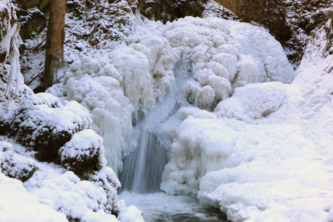 Обои картинки фото природа, зима, лед, вода