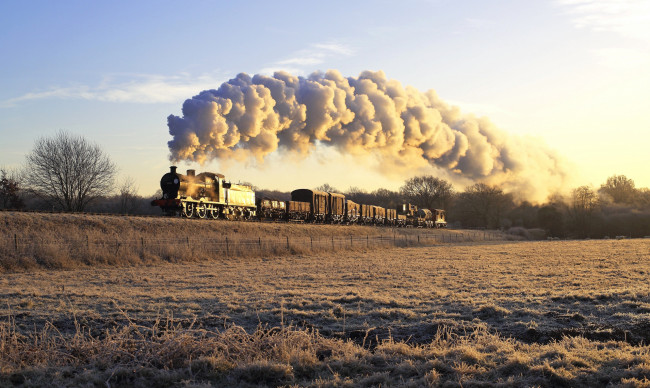 Обои картинки фото техника, паровозы, поезд