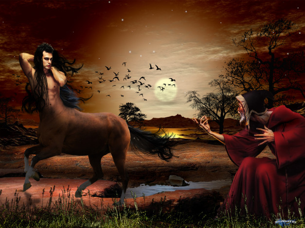 Обои картинки фото kentaur, фэнтези, существа