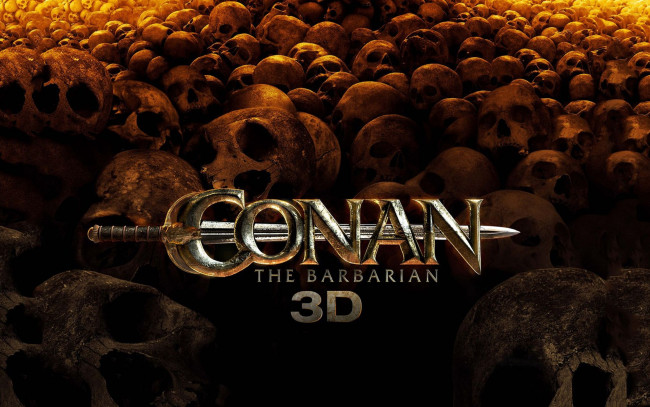 Обои картинки фото conan, the, barbarian, 3d, кино, фильмы, 2011