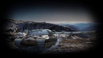 Картинка world of tanks видео игры мир танков горы перевал танк