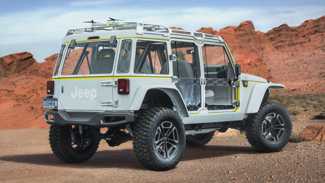 Обои картинки фото jeep moab easter safari concept 2017, автомобили, jeep, easter, moab, 2017, concept, safari