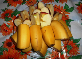 Картинка еда разное бананы яблоки