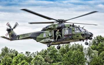 Картинка авиация вертолёты nhi nh90 люфтваффе ввс германии немецкий военный вертолет бундесвер нато