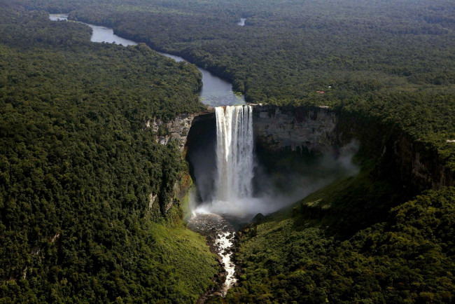 Обои картинки фото kaieteur falls, guyana, природа, водопады, kaieteur, falls