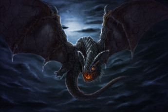 Картинка фэнтези драконы dragonbat