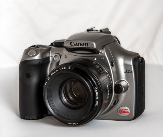 Обои картинки фото canon eos-300d, бренды, canon, фотокамера