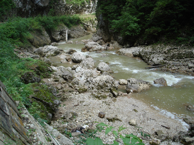 Обои картинки фото ущелье гуамка, природа, реки, озера, кавказские, горы