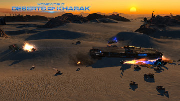 Картинка homeworld +deserts+of+kharak видео+игры стратегия action deserts of kharak