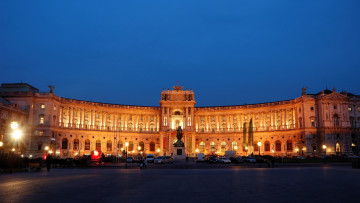 Картинка города вена+ австрия hofburg palace