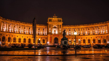 Картинка города вена+ австрия hofburg palace