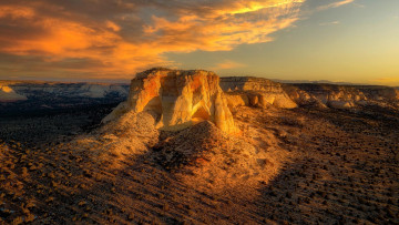 обоя the great chamber, cutler point, utah, природа, горы, the, great, chamber, cutler, point