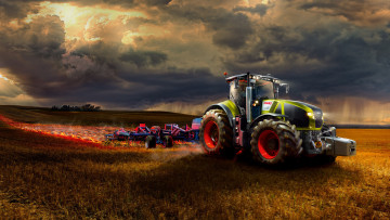 Картинка техника тракторы трактор axion 900 claas