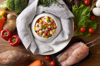 Картинка еда салаты +закуски овощи мясо рагу