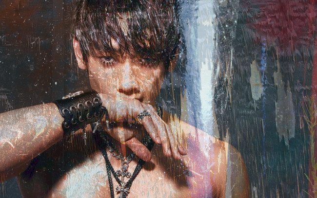 Обои картинки фото мужчины, jung, ji, hun, rain