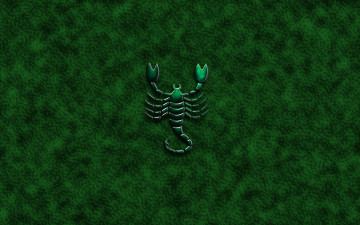 Картинка скорпион 3д графика animals животные scorpion зеленый green