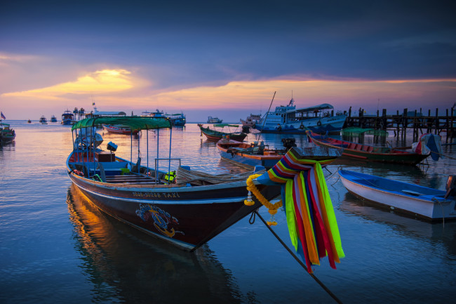 Обои картинки фото tao,  thailand, корабли, лодки,  шлюпки, сиамский, залив, таиланд, тао, thailand