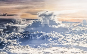 Картинка природа горы небо гора облака